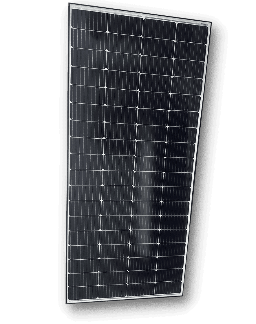 Exotronic 225W Fixed Solar Panel - Shade Resistant 1570x700x25mm