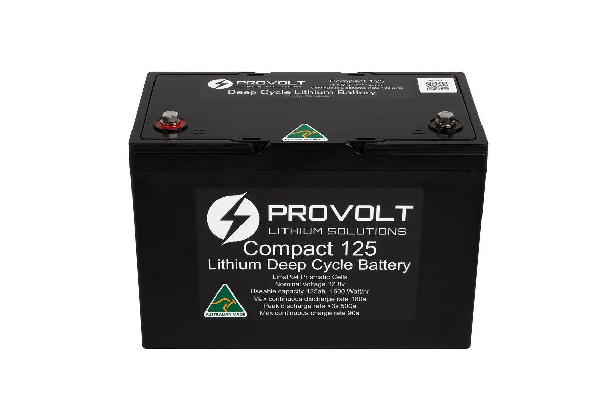 Compact 125 Deep Cycle Lithium Battery - extremeoffgridaccessories