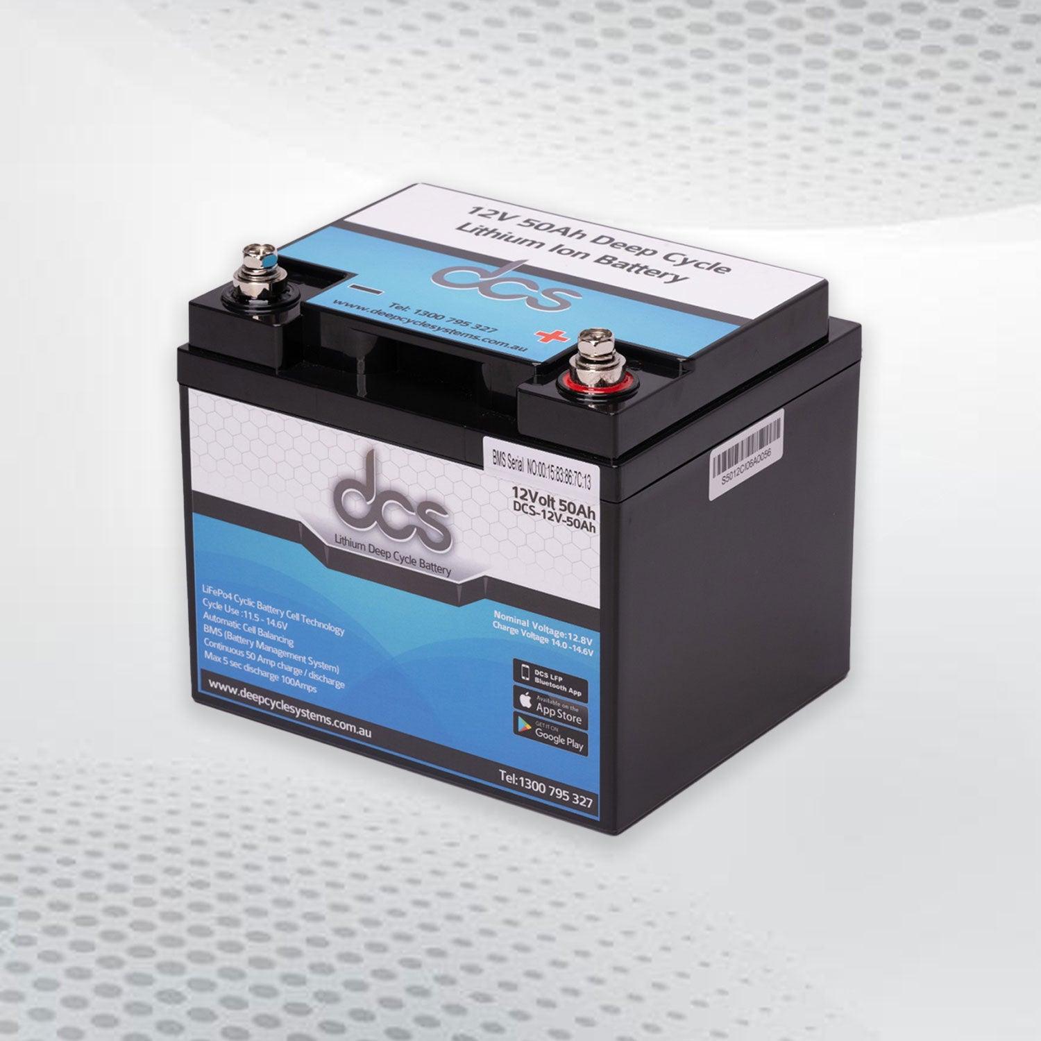 DCS 12V 50AH (Lithium) Ion Battery - extremeoffgridaccessories