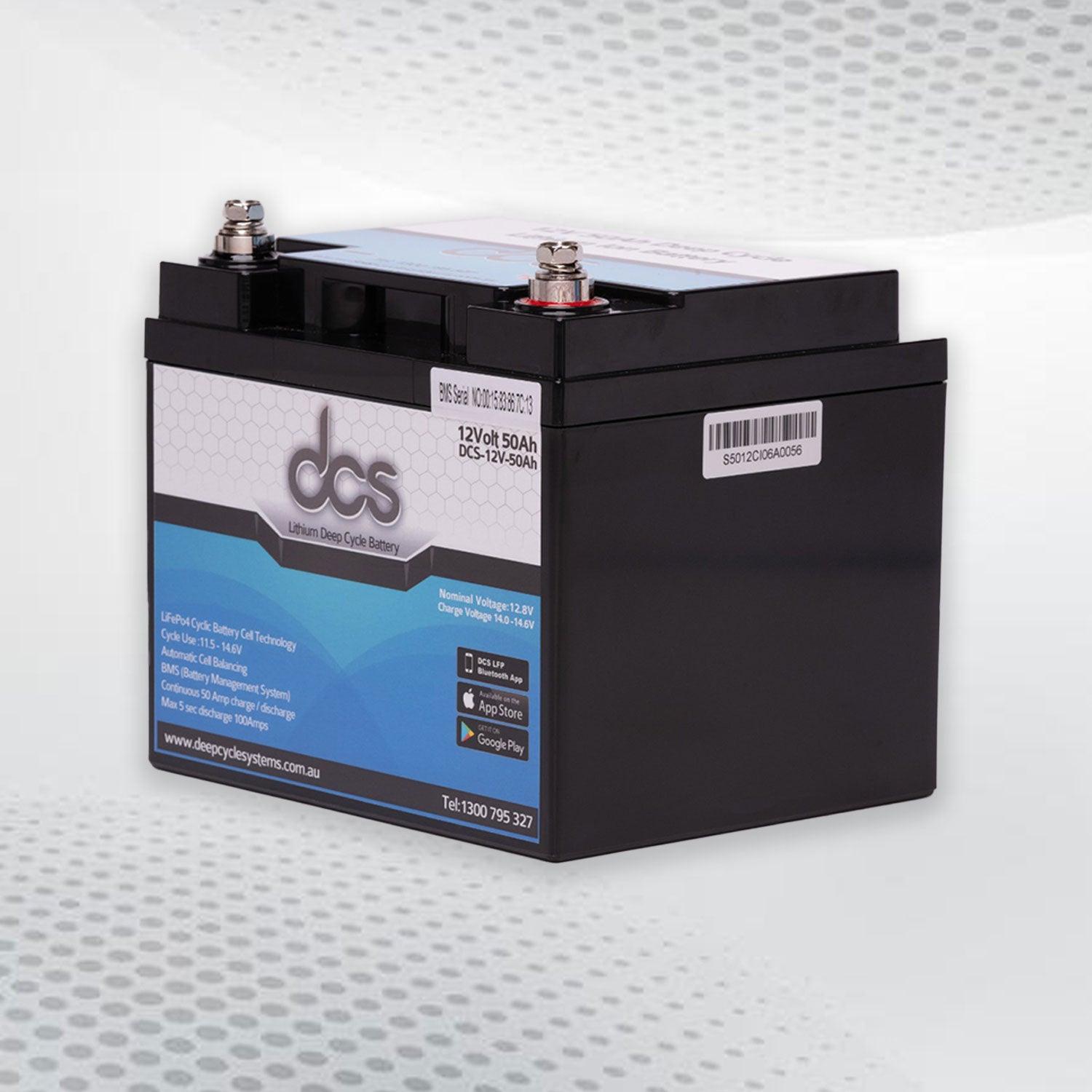 DCS 12V 50AH (Lithium) Ion Battery - extremeoffgridaccessories