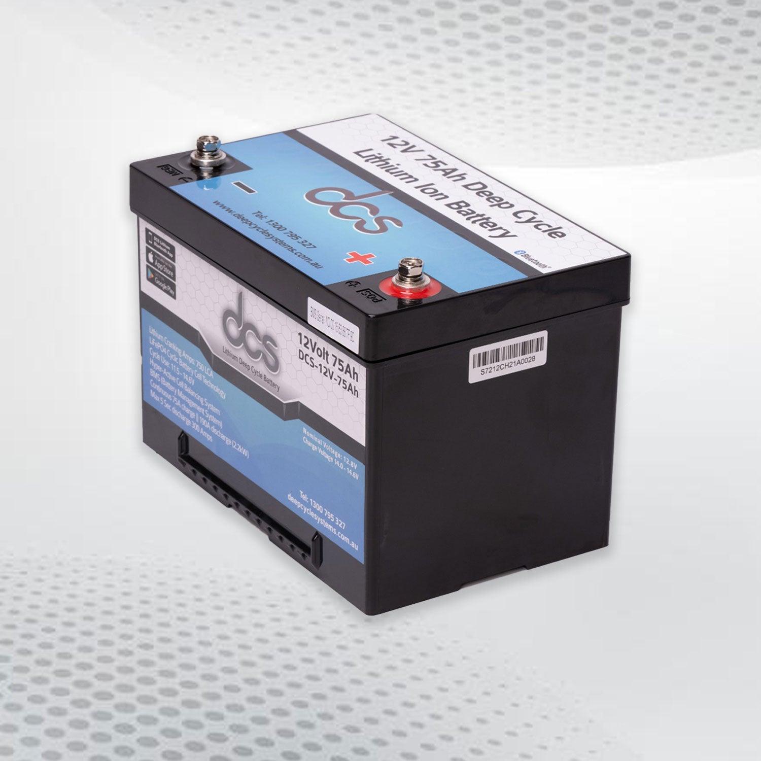 DCS 12V 75AH (Lithium) Ion Battery - extremeoffgridaccessories