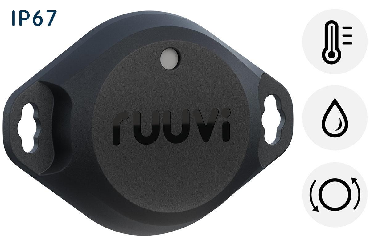 RuuviTag Pro IP67 Temperature Air Humidity and Movement Sensor Tag - extremeoffgridaccessories