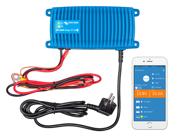 Victron Blue Smart IP67 Battery Charger 12/7(1) 230V AU/NZ Plug - extremeoffgridaccessories