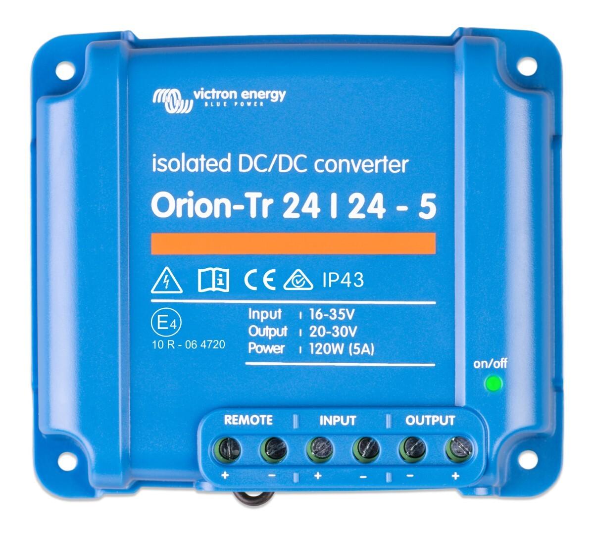 Victron Orion-Tr 24/24-5A (120W) Isolated DC-DC converter Retail - extremeoffgridaccessories